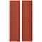 Ekena Millwork Americraft 4-Board Exterior Wood 2 Equal Panel Framed Board-n-Batten Shutters, ARW101BF414X43CLH, PR ARW101BF414X43CLH - alternate 1
